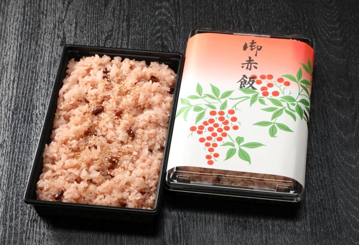 赤飯 ページ 富久折お赤飯（大・600g） | 茨城・古河 弁当・仕出し・配達は米銀商店